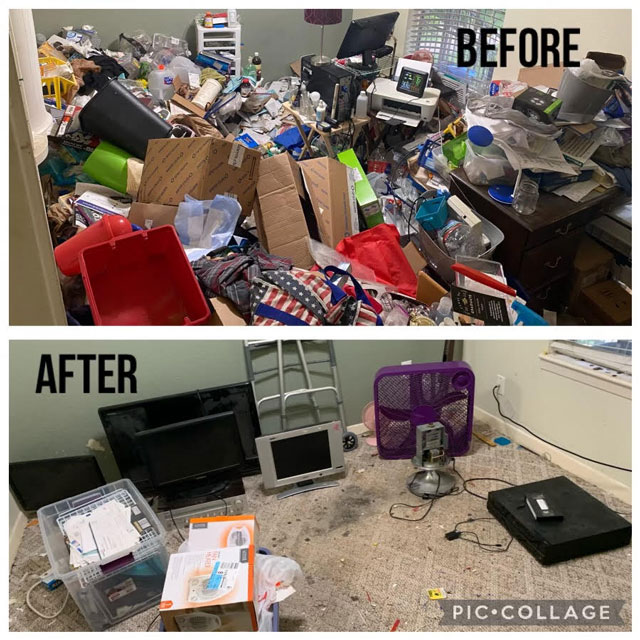 before after junk removal
