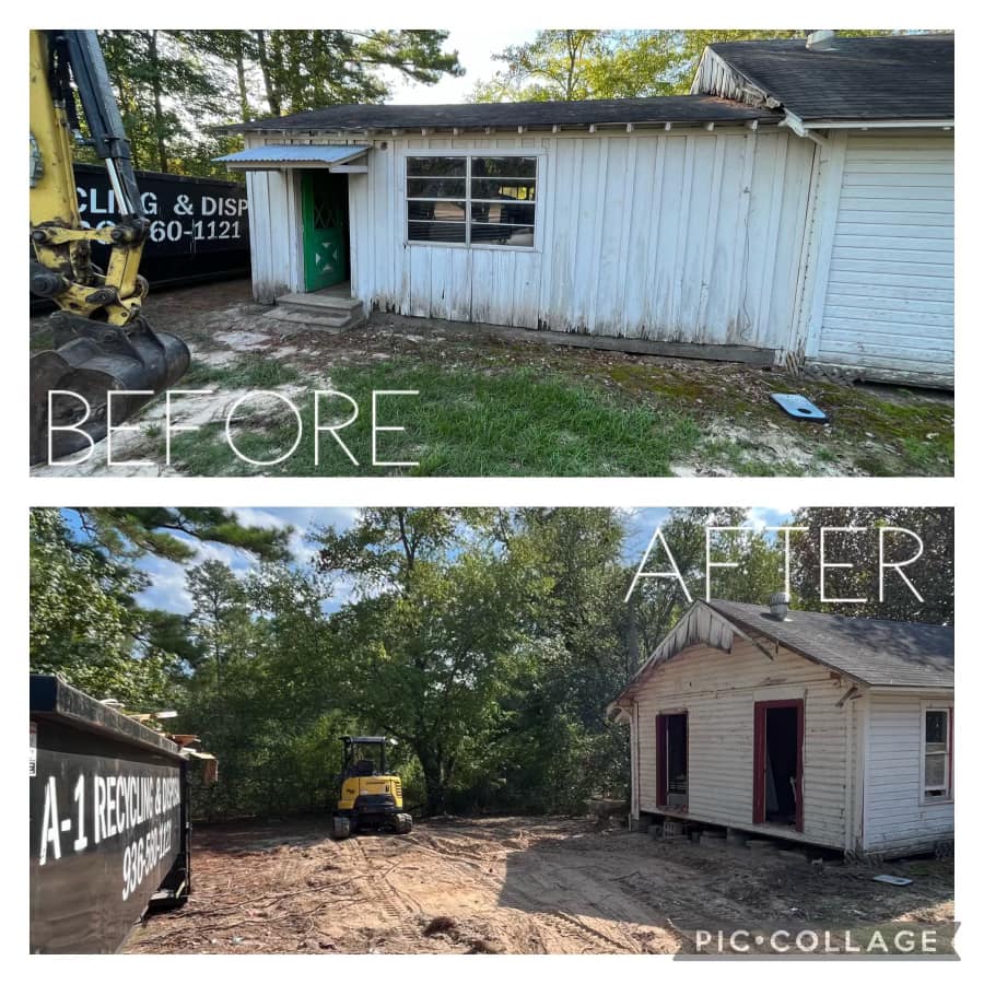 small structure demolition demolition