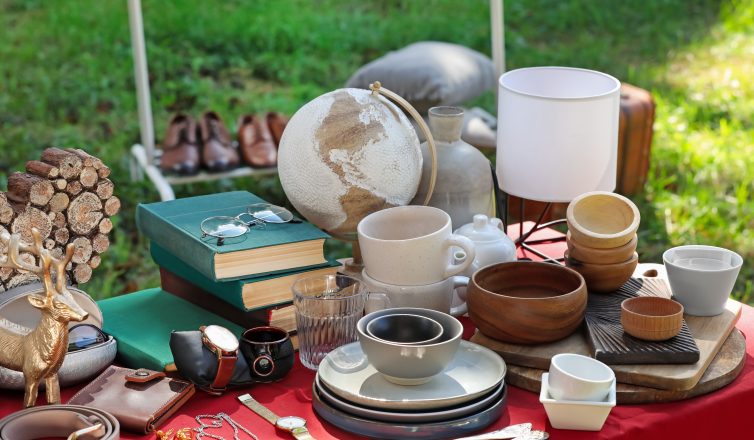 garage sale junk