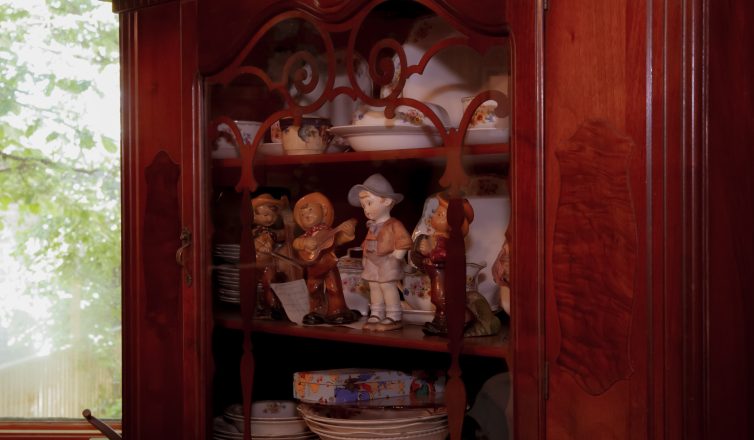 inheriting a family China cabinet