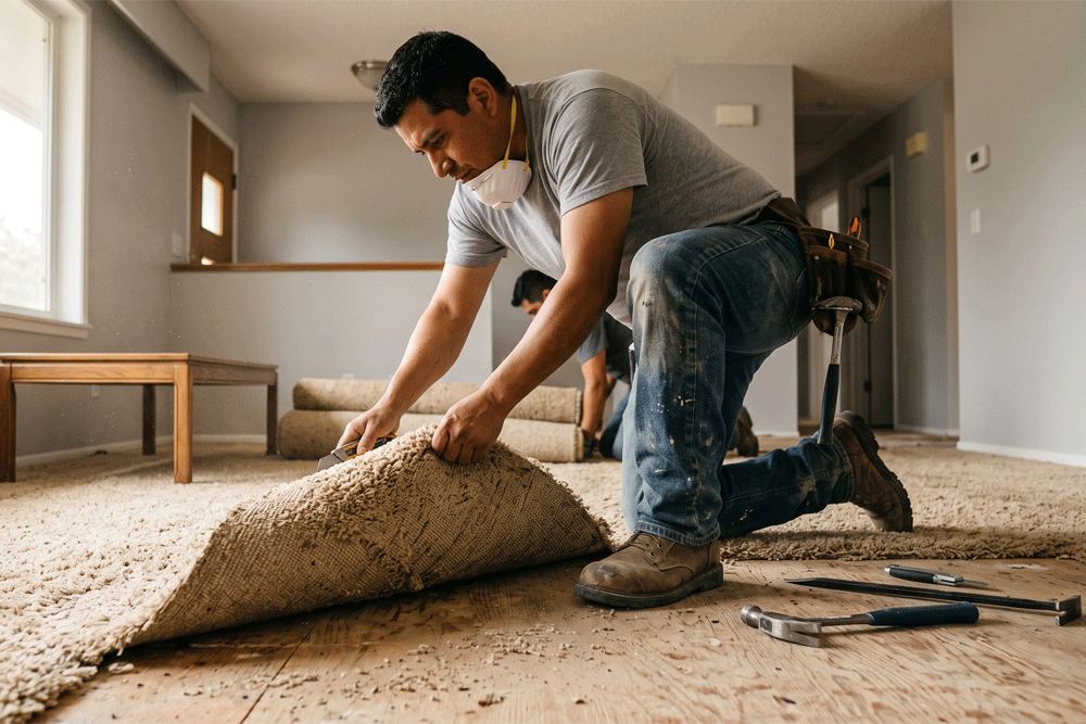 Carpet Removal in East Texas